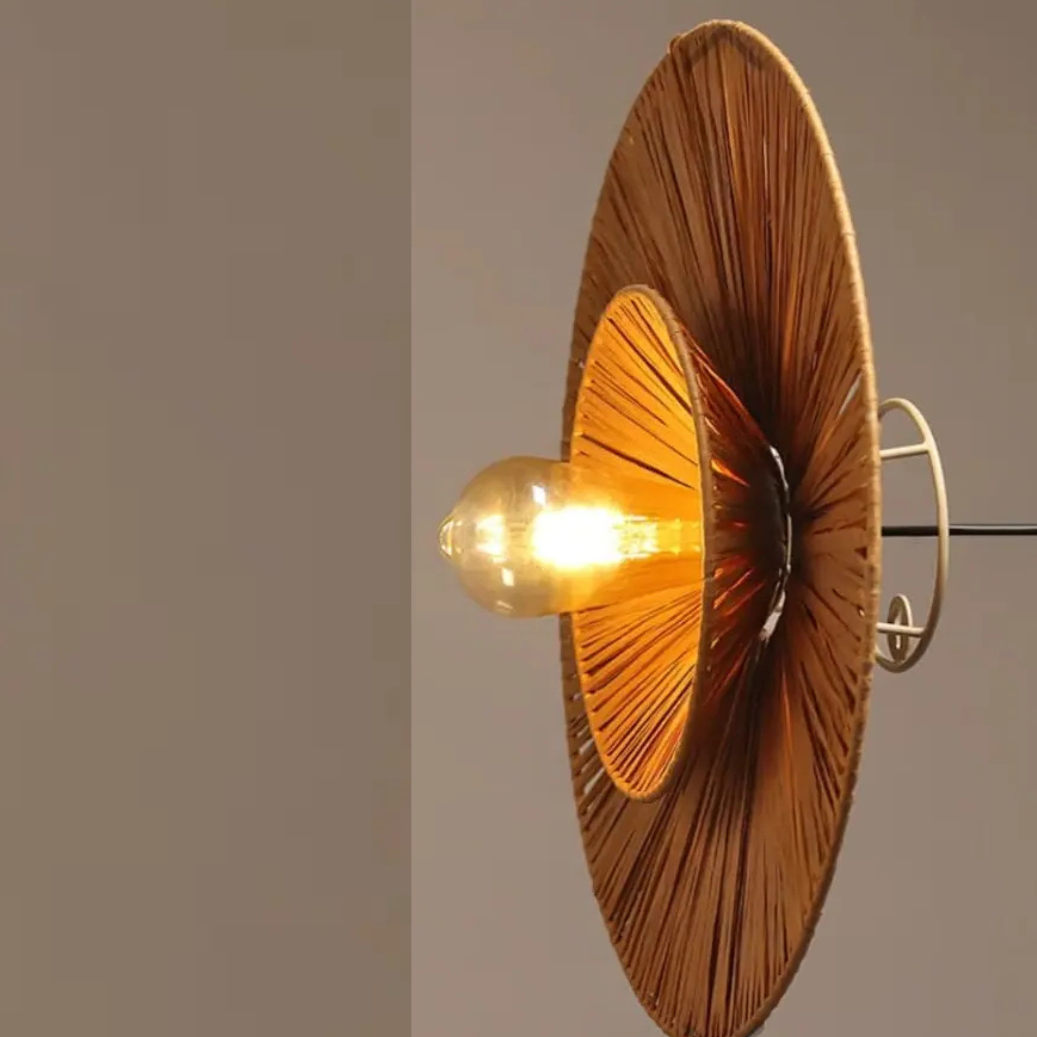 Raffia Wall Lamp LP-42